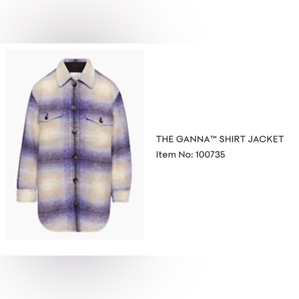 Aritzia: The Ganna Shirt Jacket